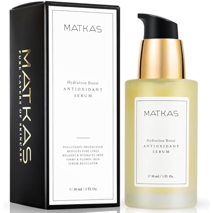 MATKAS KOREAN NIACINAMIDE SERUM FOR FACE ANTIOXIDANT AMPOULE - FOR EXCESS OIL, LARGE PORES, UNEVEN SKIN TONE, DULLNESS - CENTELLA ASIATICA + CERAMIDES + VITAMIN E + HYALURONIC ACID + BETA-GLUCAN - Image 1